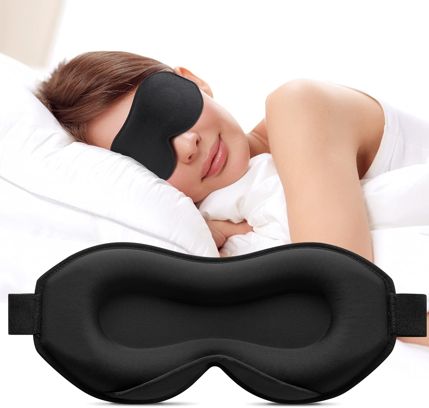 Umisleep Schlafmaske für Seitenschläfer